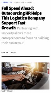 Inc.com magazine featuring Boa